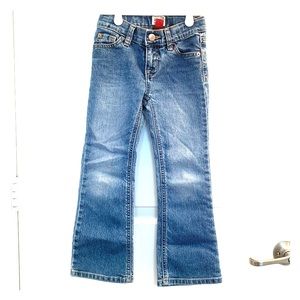 Girls bootcut jeans